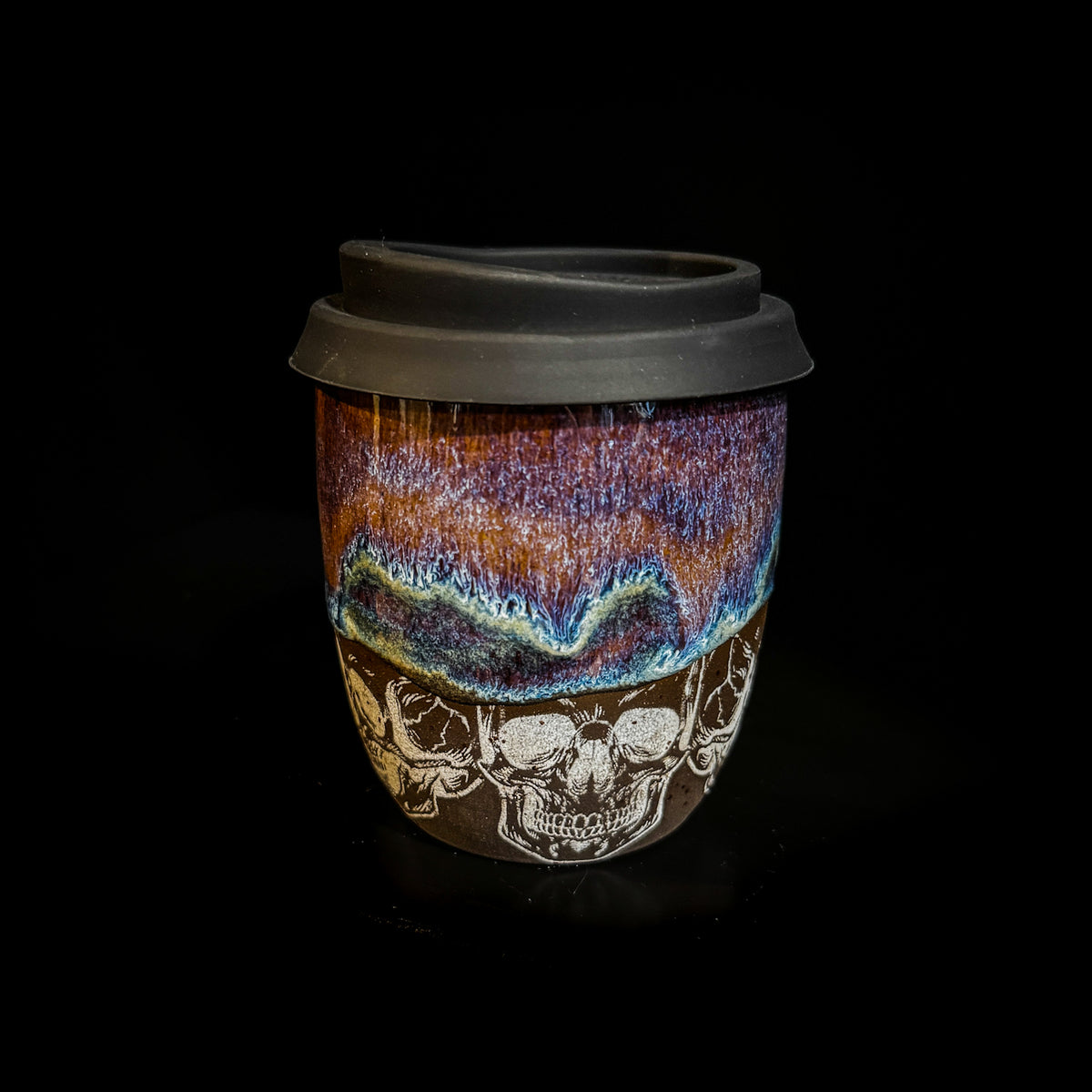 Small Skully Travel Mug