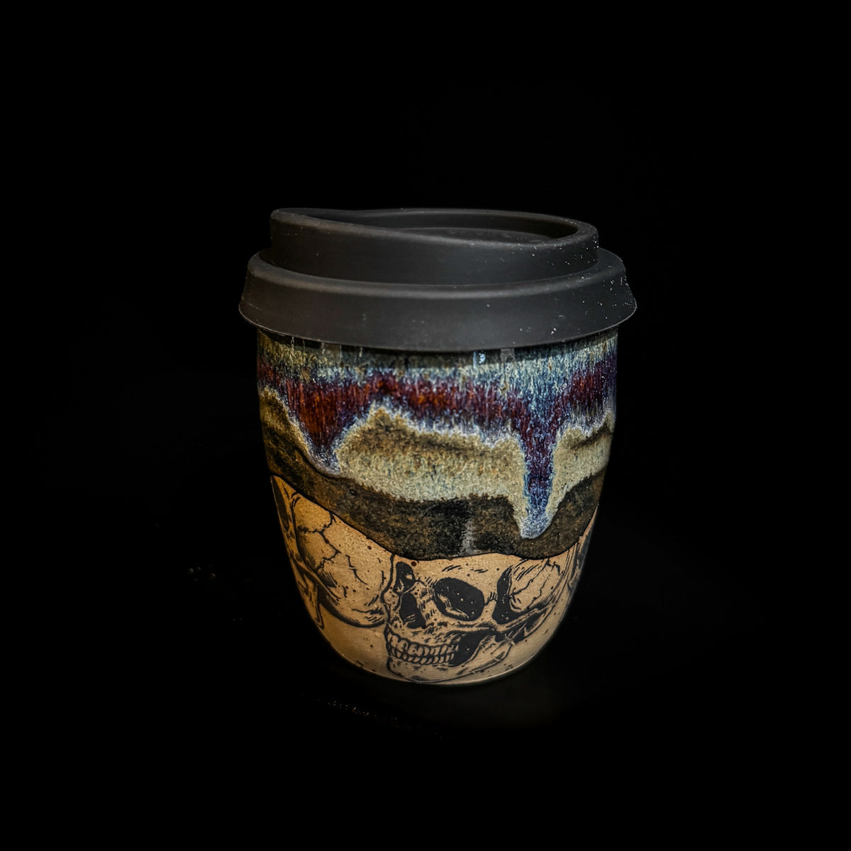 Small Skully Travel Mug