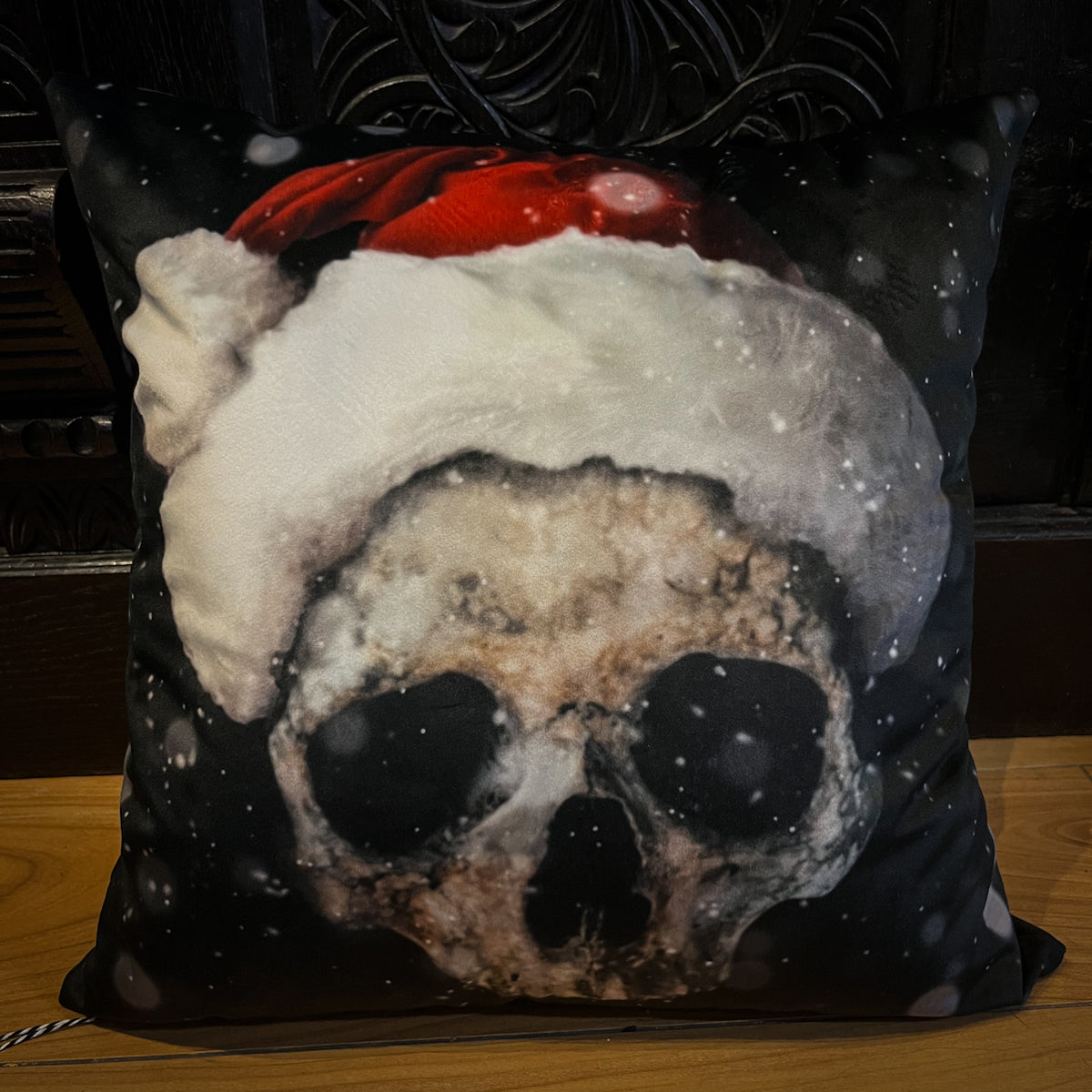 Santa Skull Cushion