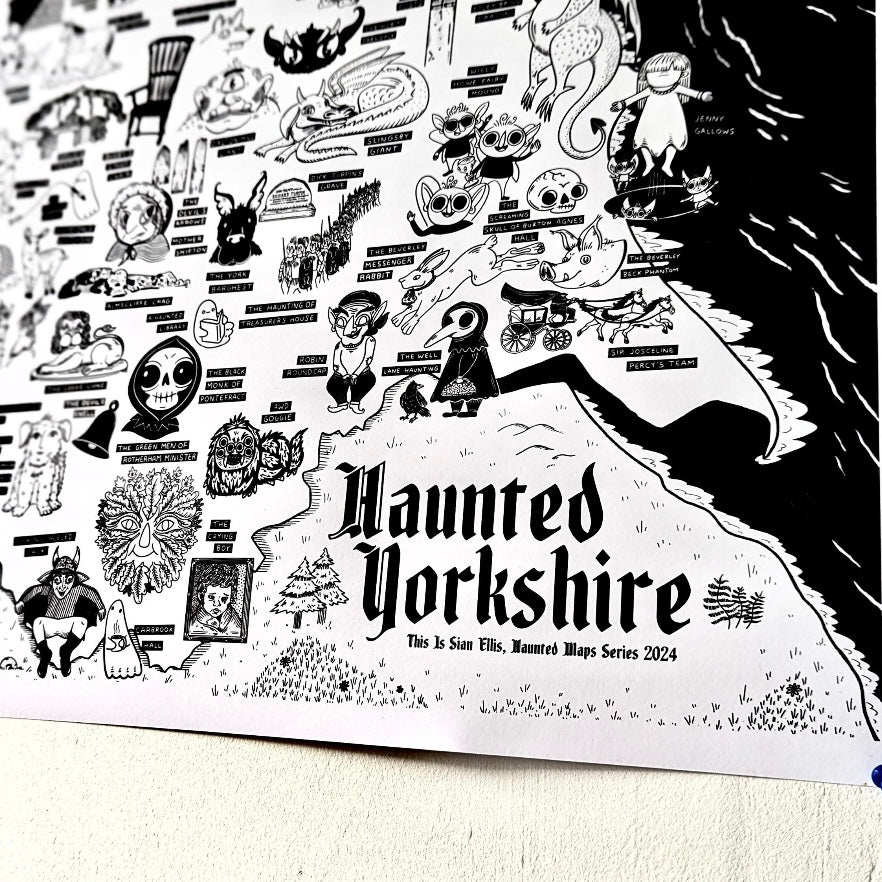 Haunted Yorkshire A2 (Map)
