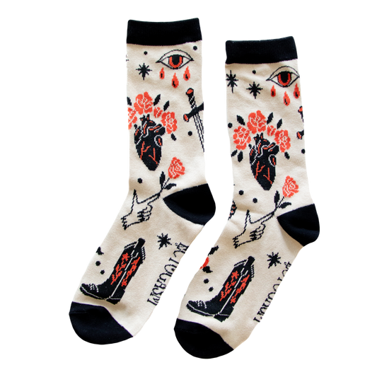 Tattoo Flash Socks