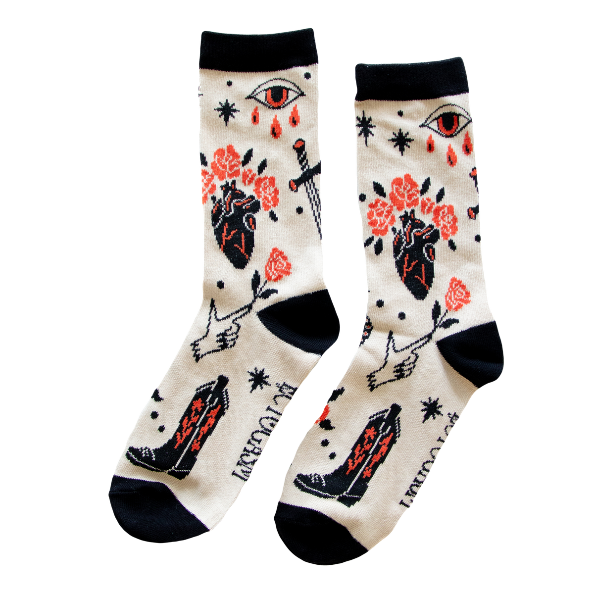 Tattoo Flash Socks