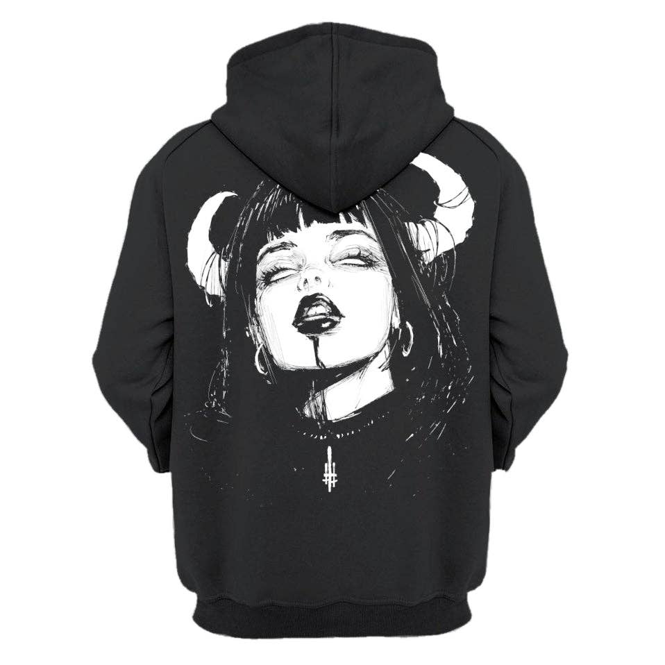 Horny Premium Unisex Zip-Thro' Hoody 2.0