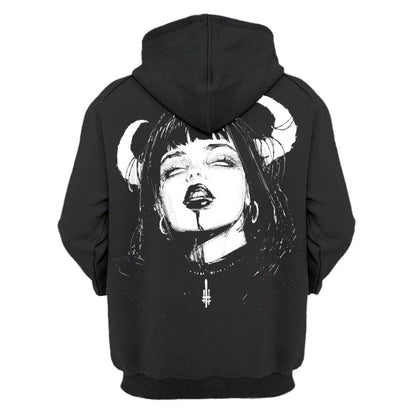 Horny Premium Unisex Zip-Thro' Hoody 2.0