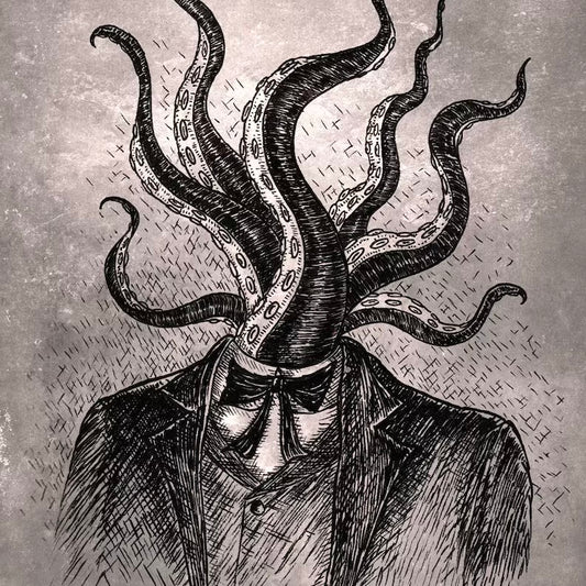Tentacle Head - Art Print