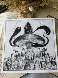 Thumbnail for Enchanted Mushroom - Art Print
