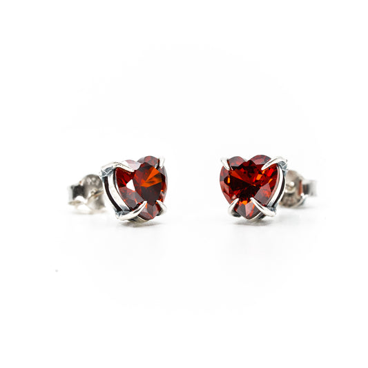Love Bleeds Heart Studs