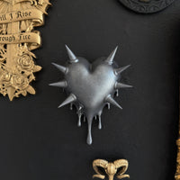 Thumbnail for Dripping Heart Wall Sculpture 'Rupture'