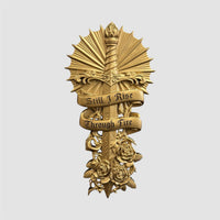 Thumbnail for 'Still I Rise' Sacred Dagger Wall Crest