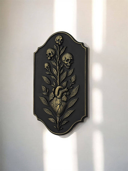 Snapdragon Life and Death Wall Plaque Gallery Wall Decor