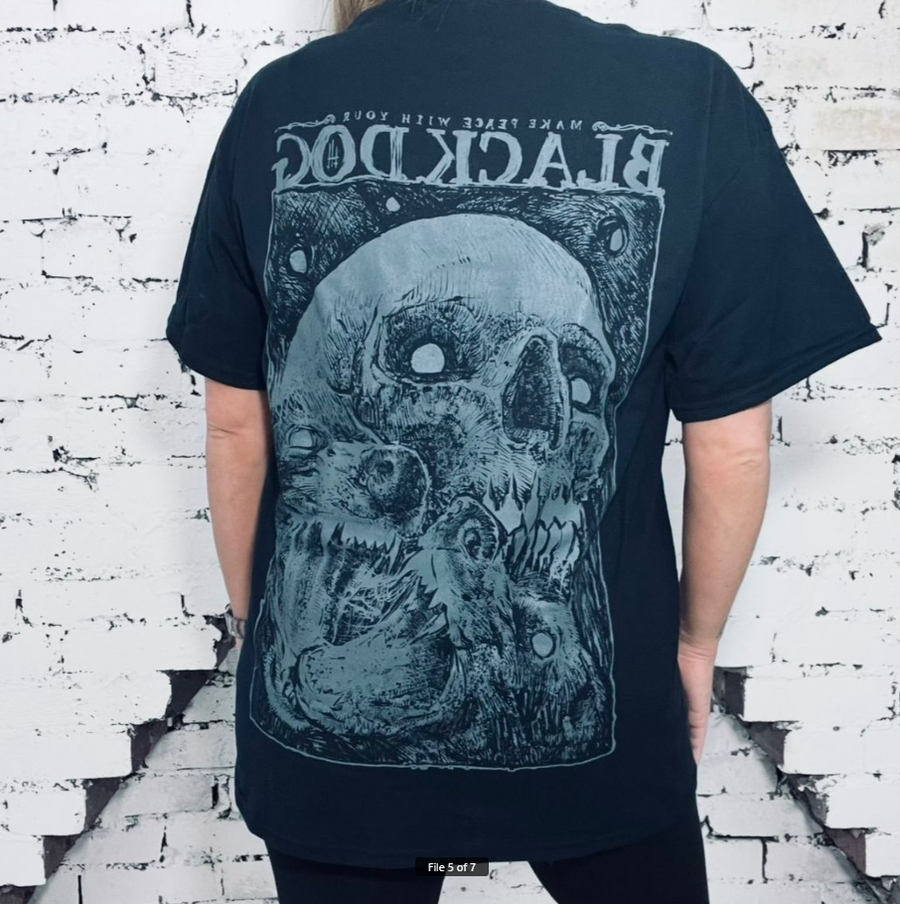 Black Dog Unisex T-Shirt
