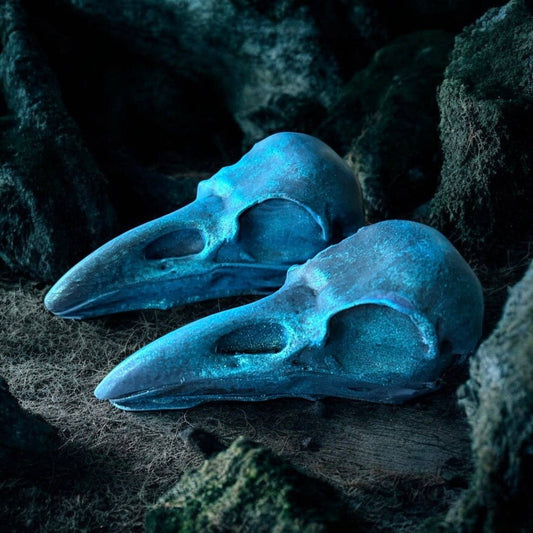 Bewitched Raven Skull Wax Melt (Single)
