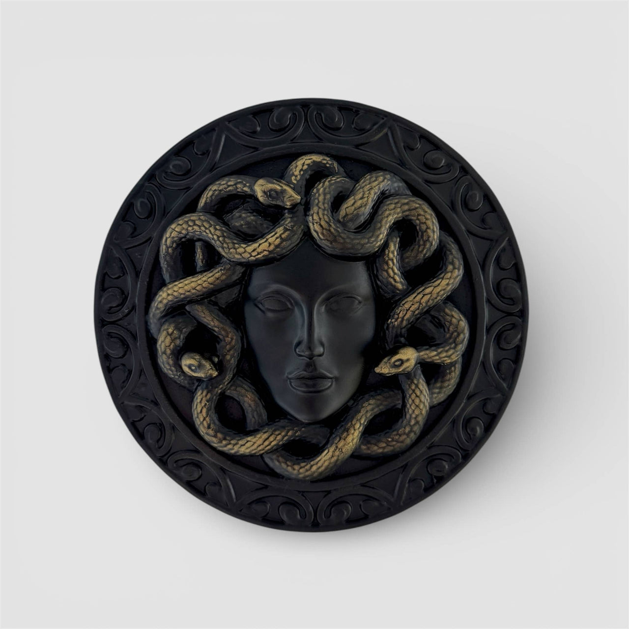 Medusa Wall Plaque, Greek Mythology Gothic Decor