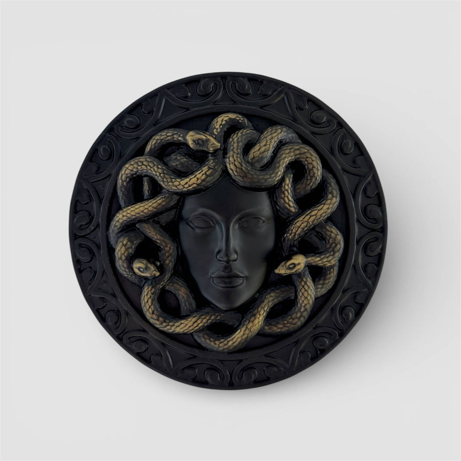 Medusa Wall Plaque, Greek Mythology Gothic Decor