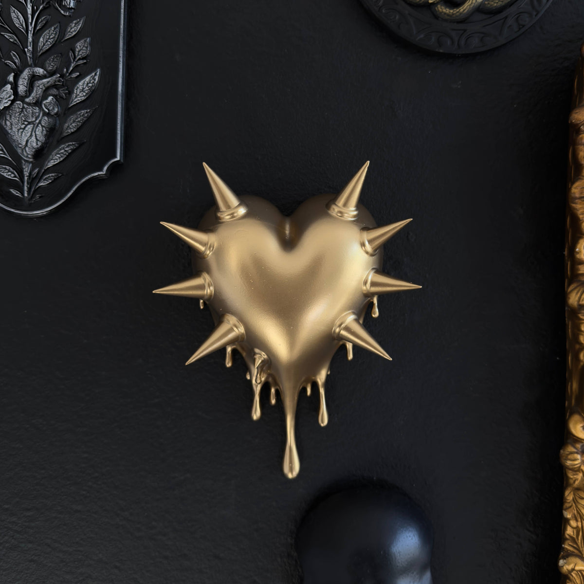 Dripping Heart Wall Sculpture 'Rupture'