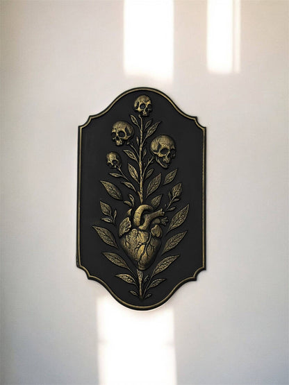 Snapdragon Life and Death Wall Plaque Gallery Wall Decor