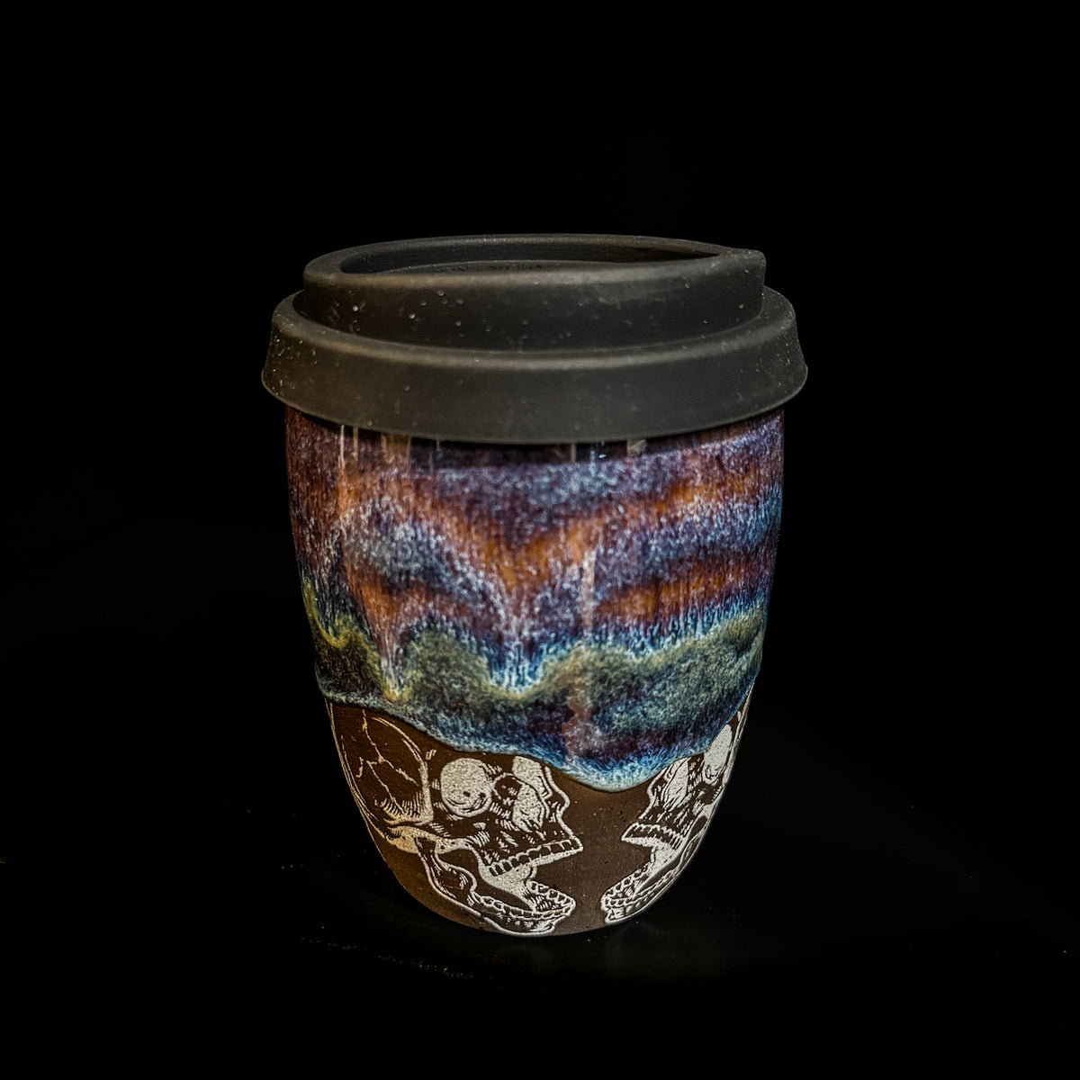 Large Skully Travel Mug