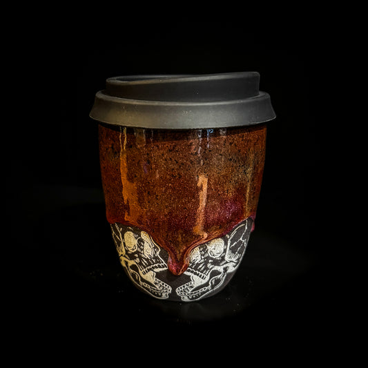 Large Skully Travel Mug