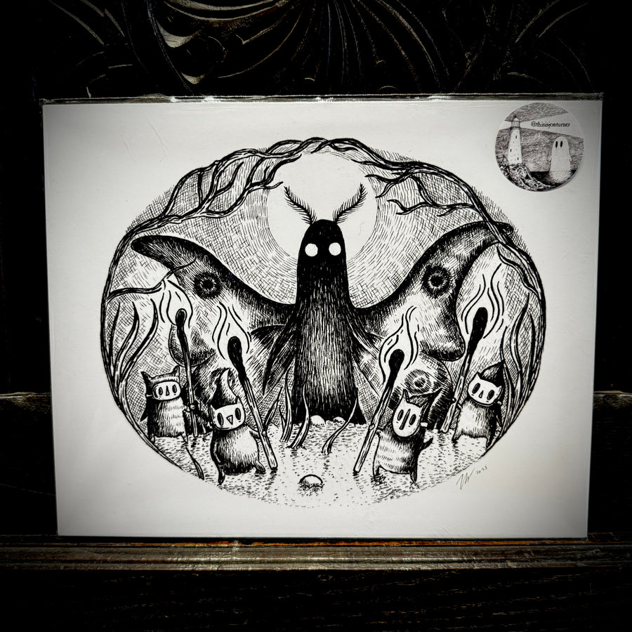 Mothman - Art Print