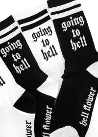 Thumbnail for Hell Flower Go to Hell Socks