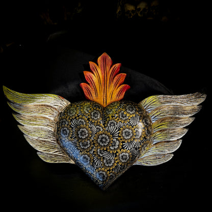 Painted Winged Heart