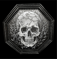 Thumbnail for Skull Frame - Hand Painted Original