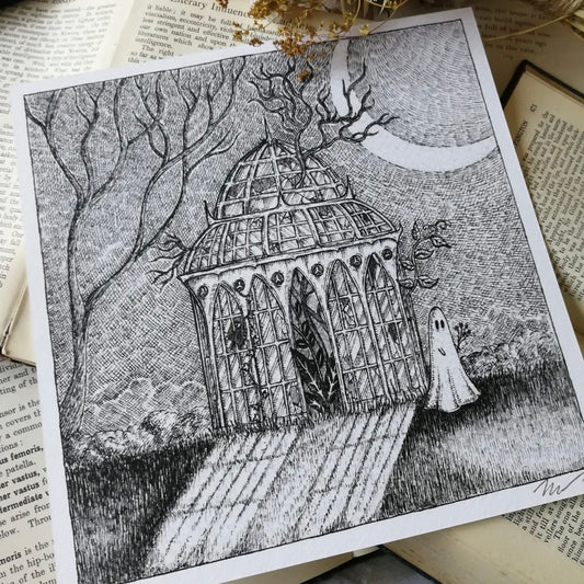 Glasshouse Ghost  - Art Print