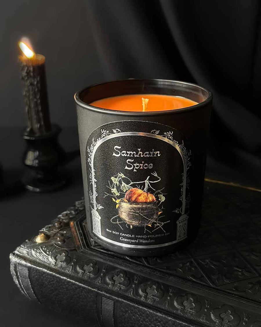 Samhain Spice Candle (Pumpkin & Cinnamon)