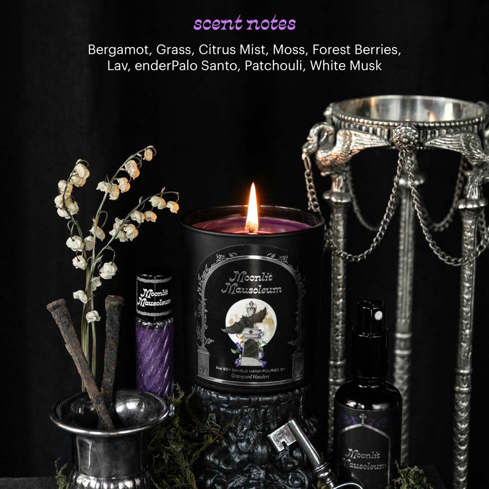 Moonlit Mausoleum Candle