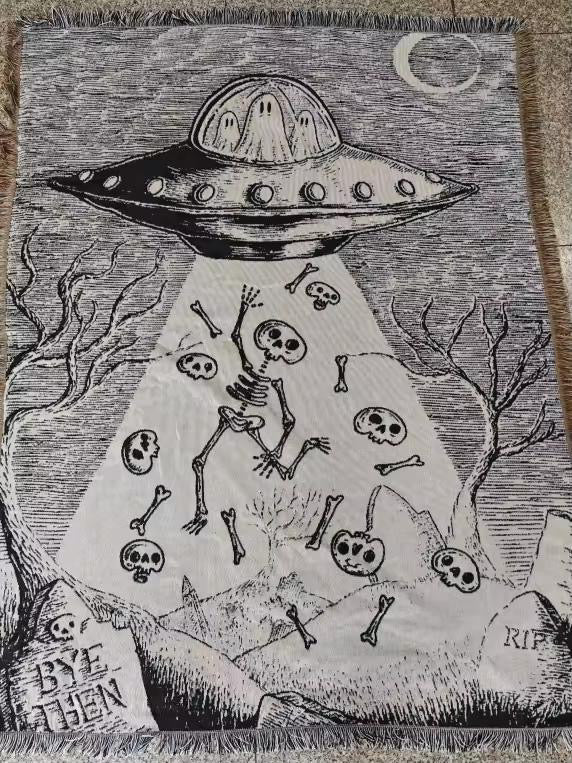 UFO tapestry
