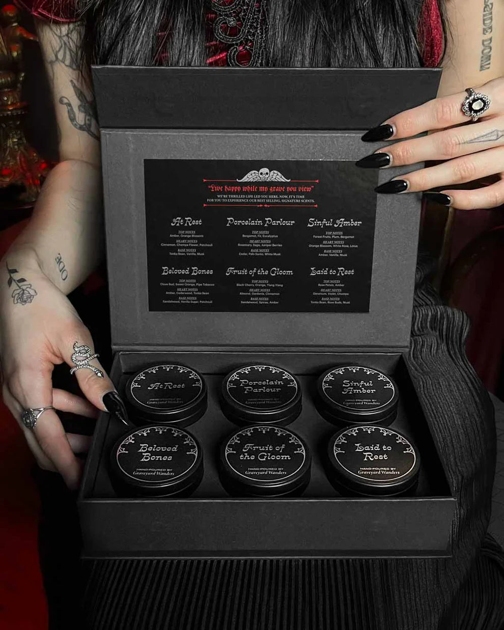 Candle Discovery Set ~ 6 Scents