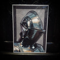 Thumbnail for Grey Armet - Art Print A5