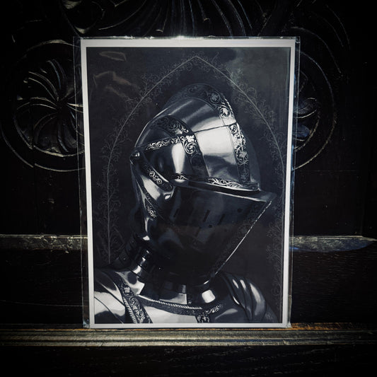 Lavender Armet - Art Print A5