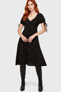 Thumbnail for Garden of Venom Midi Dress