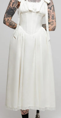 Thumbnail for Occasus Midaxi Dress Ivory