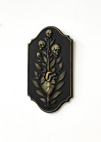Snapdragon Life and Death Wall Plaque Gallery Wall Decor