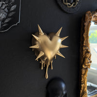 Thumbnail for Dripping Heart Wall Sculpture 'Rupture'