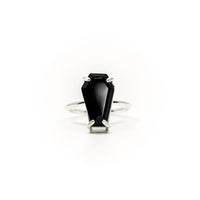 Thumbnail for Gemstone Coffin Ring