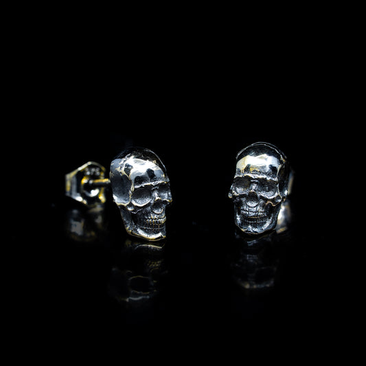 Skull Studs - Gold